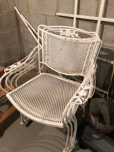 Photo of free Wrought iron patio set (Gladstone) #3