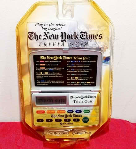 Photo of free Vintage NY Times Trivia Game (Near Rahway High School) #1