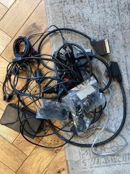 Photo of free Electric wires computer phone (Didsbury M20) #1