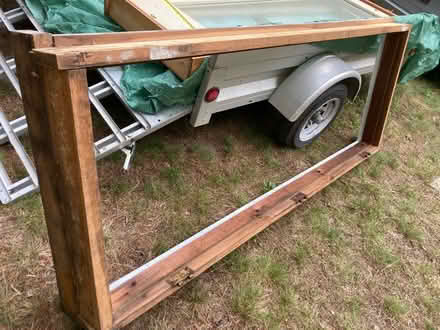 Photo of free One wood framed door with glass (Carp Road and McGee Side Road) #3