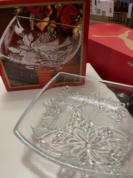 Photo of free Gorham crystal dish (Davisville) #1