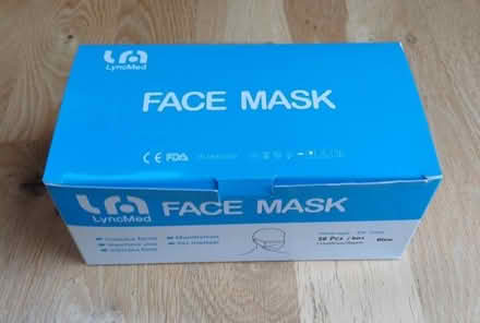 Photo of free LyncMed Face Mask Box of 50 (Fifity) x 3 (Redford EH13) #2