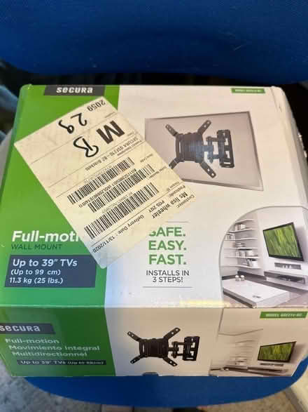 Photo of free New wall mount for tv screen with fittings (Southsea PO5) #1