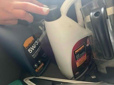 Photo of free cleaning stuff & car oil (Clifton) #1