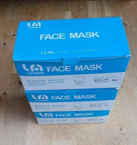 Photo of free LyncMed Face Mask Box of 50 (Fifity) x 3 (Redford EH13) #4