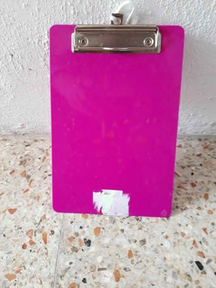 Photo of free Small Clipboard (Belmont SM2) #1