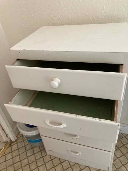 Photo of free Tall wooden set of drawers (Leckhampton) #2