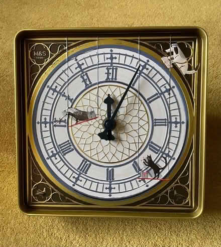 Photo of free Clock - Biscuit tin (Bollington SK10) #1