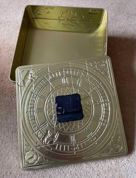Photo of free Clock - Biscuit tin (Bollington SK10) #2