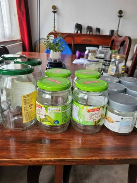 Photo of free Clean glass jars (Edmonton, N18) #2