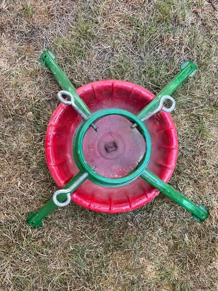 Photo of free Christmas tree stand (Maple Leaf) #1