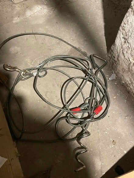Photo of free Spiral tie out dog stake and lead (Penrhyn road S11) #1