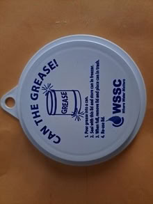 Photo of free "Can the grease" lids ~ 20874 #1