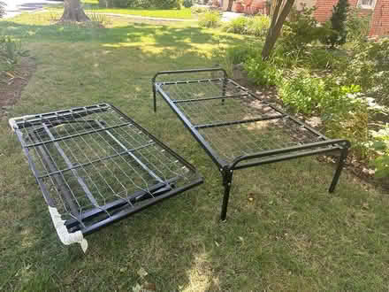 Photo of free Twin size trundle bed frame (Bethesda) #2
