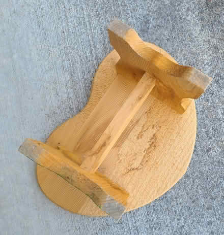 Photo of free Wooden stool for decoration (cupertino near library) #2