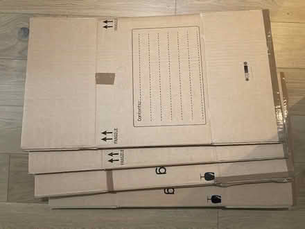 Photo of free 4 large packing boxes (Wembley Park HA9) #1