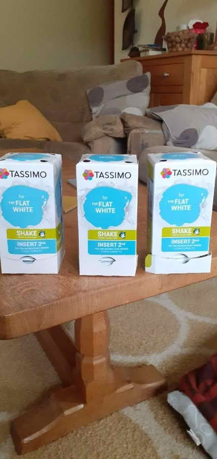 Photo of free Tassimo Milk pods for Tassimo Flat White coffee (Sutton Wick OX14) #1