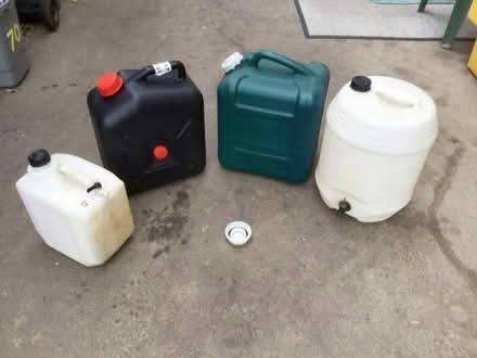 Photo of free 4 Water Containers (Draycott GL11) #1