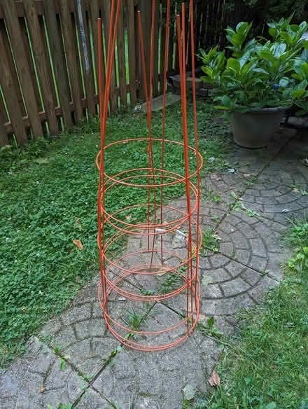 Photo of free tomatoe plant wire (X2) (1533 Templeton Pl) #1