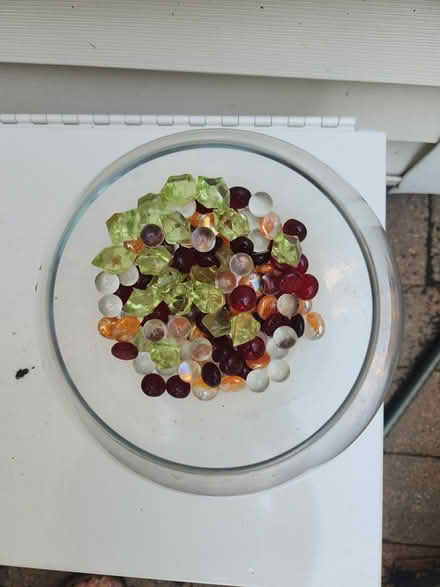Photo of free Fish Bowl with stones (West Concord MA) #1
