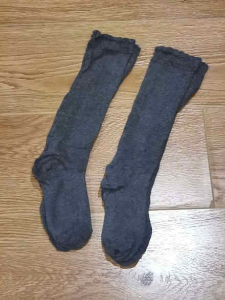 Photo of free Girls grey school socks - 12.5-3.5 shoe size (Northolt HA4) #2