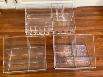 Photo of free 3x mixed storage boxes (Rainhill village) #1