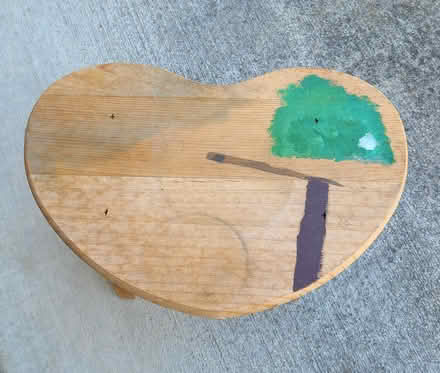 Photo of free Wooden stool for decoration (cupertino near library) #3