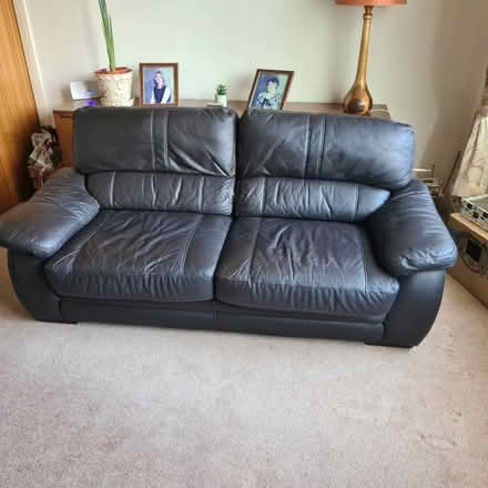 Photo of free 2 leather sofas (Rosehill AB16) #1
