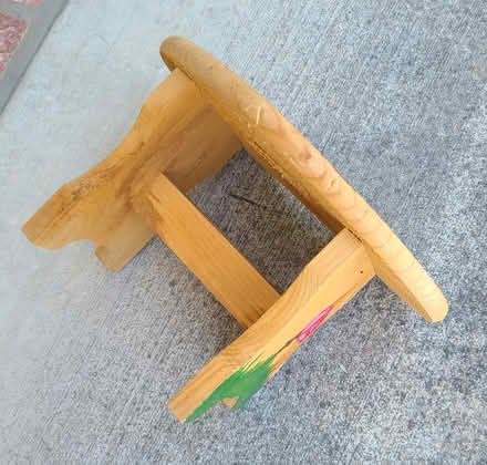 Photo of free Wooden stool for decoration (cupertino near library) #4