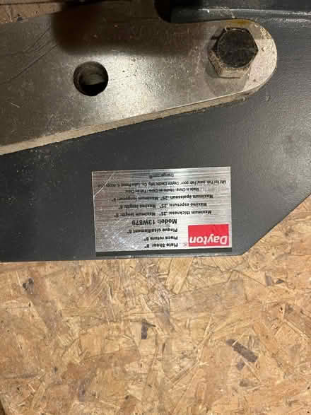 Photo of free Dayton 8” Plate Shear (Marsh Creek/Eagle) #2