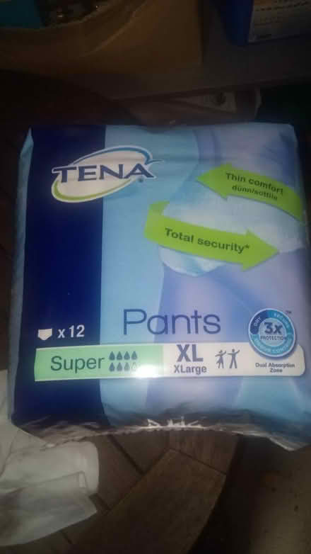 Photo of free Boxes of male TENA pants XL Super (Hemyock EX15) #2