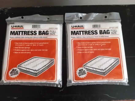 Photo of free Full Size Mattress Bags (Morningside) #1