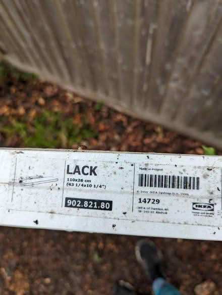 Photo of free Brand new Lack Shelf from Ikea (RH12) #1