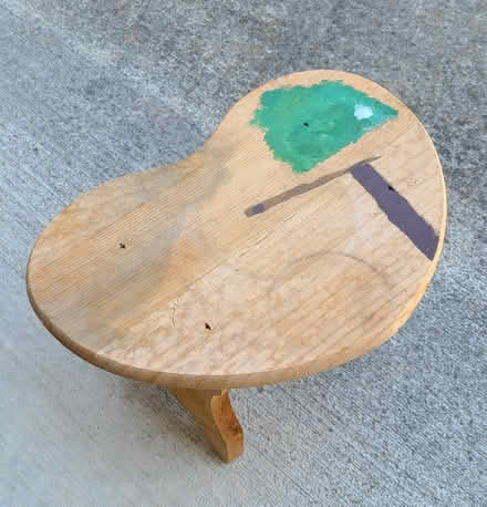 Photo of free Wooden stool for decoration (cupertino near library) #1