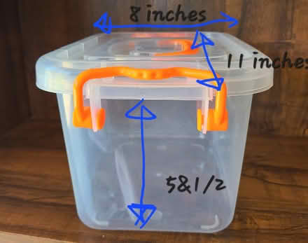 Photo of free Plastic container (cupertino near library) #1