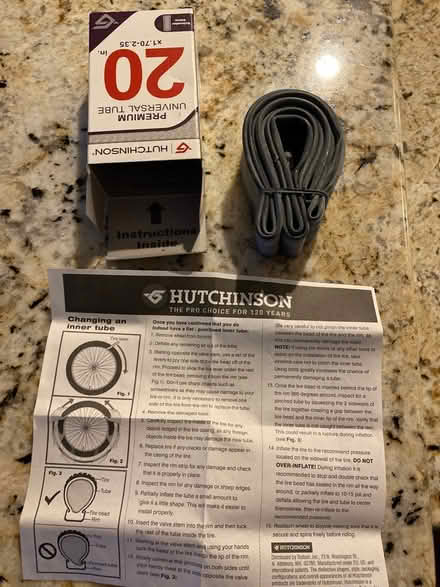 Photo of free 20” bicycle inner tube (Spring Branch 77043) #2