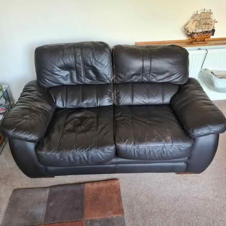 Photo of free 2 leather sofas (Rosehill AB16) #2