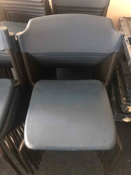 Photo of free 38 Blue Chairs (L15) #2