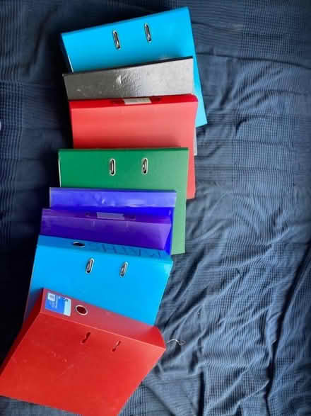 Photo of free Assorted lever arch and ring binder files (Teddington TW11) #1