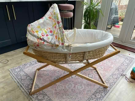 Photo of free Mothercare moses basket and stand (Bexleyheath) #1