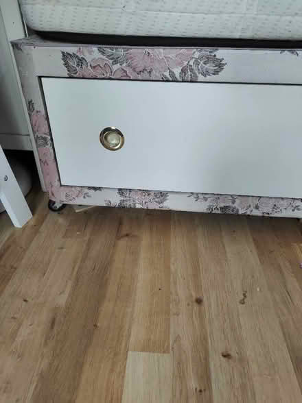 Photo of free Single divan bed base with two storage drawers (Moorlands LA1) #2