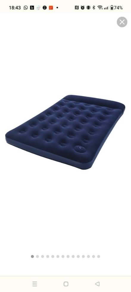 Photo of free Damaged - Air bed w/ built in pump (Larkfield, ME20) #1