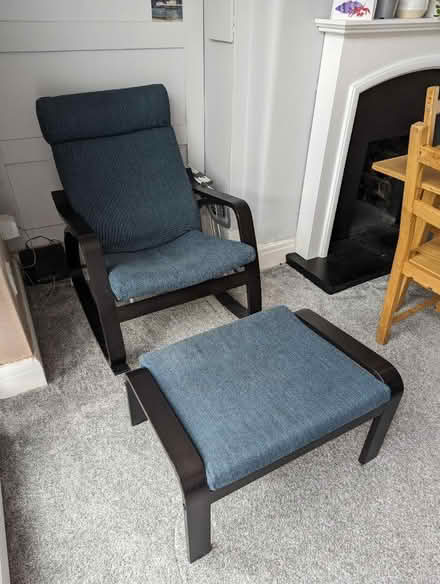 Photo of free IKEA rocking chair & footstool (M21 Chorlton) #2