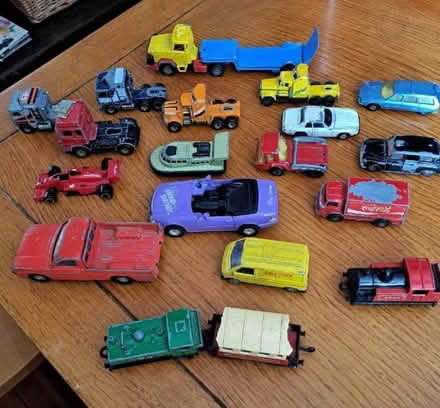 Photo of free Collection of old metal cars and trains (Yaxley) #1