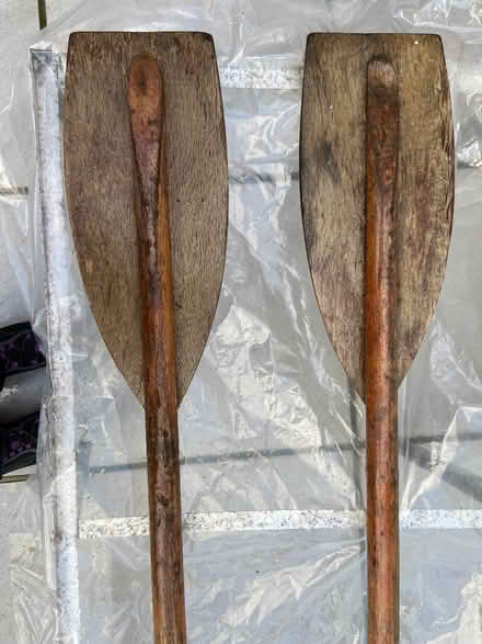Photo of free A pair of wooden oars (Epping CM16) #1