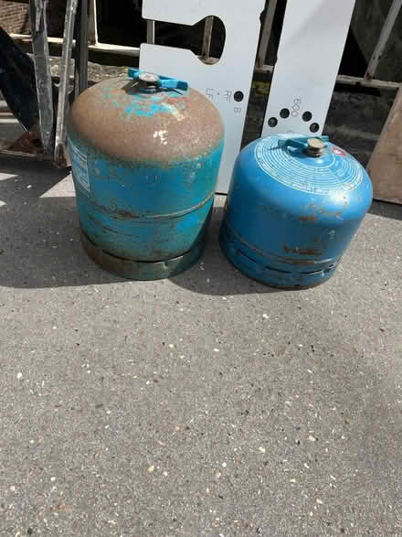 Photo of free 2 empty gas bottles (Sutton SM1) #1