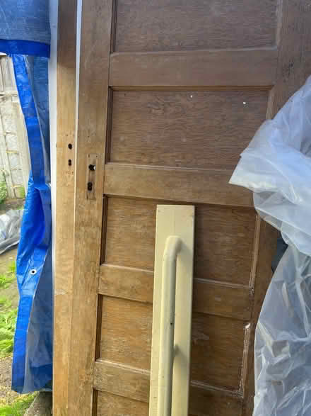 Photo of free Wood 1930s door (Carshalton) #1