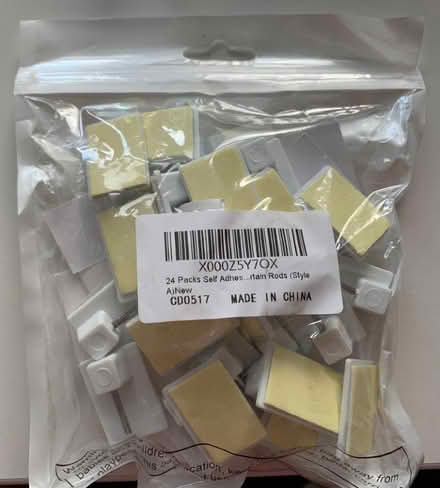 Photo of free Self-adhesive Curtain Rods (Elm Park RM12) #1