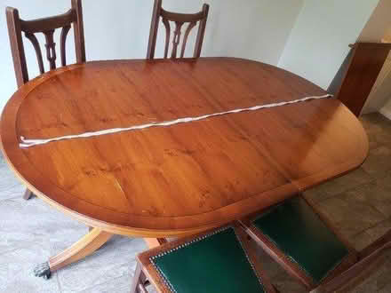 Photo of free Dining table and 4 chairs (CH49) #1