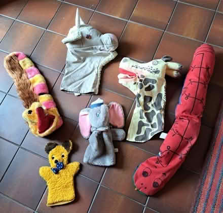 Photo of free Collection of hand puppets. (Yaxley) #1